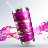 Vibrant Fuchsia Tumbler