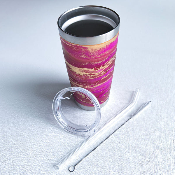 Vibrant Fuchsia Tumbler