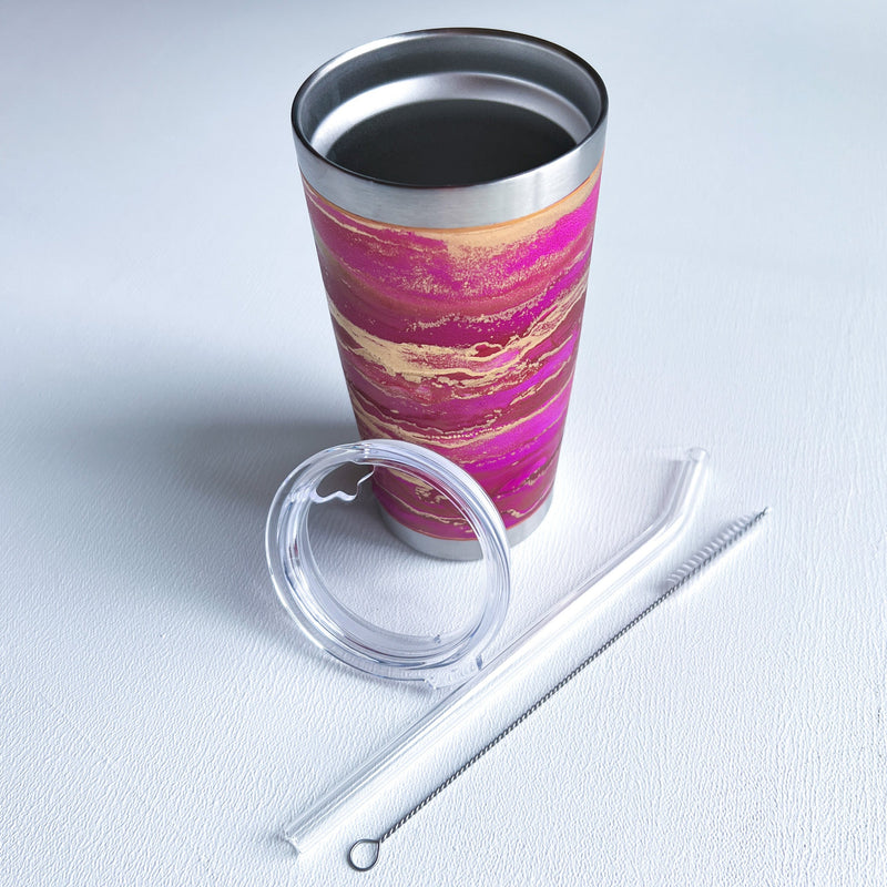 Vibrant Fuchsia Tumbler