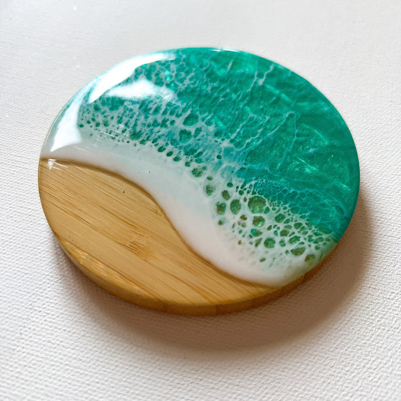 Sea Green Ocean X-Large Wave Magnet