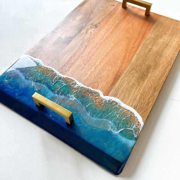 Ocean Wave Serving Tray & Charcuterie Board