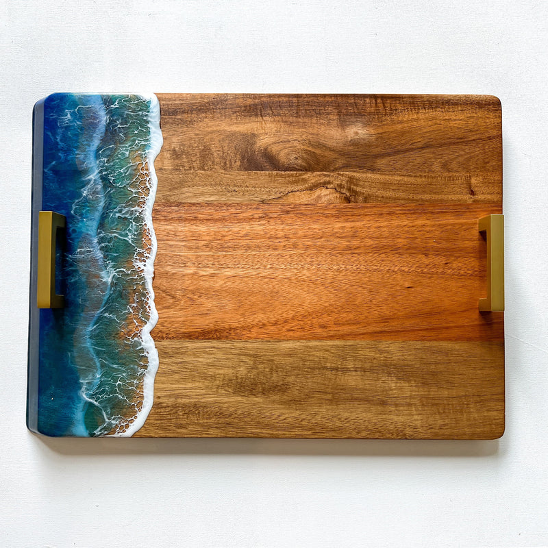 Ocean Wave Serving Tray & Charcuterie Board