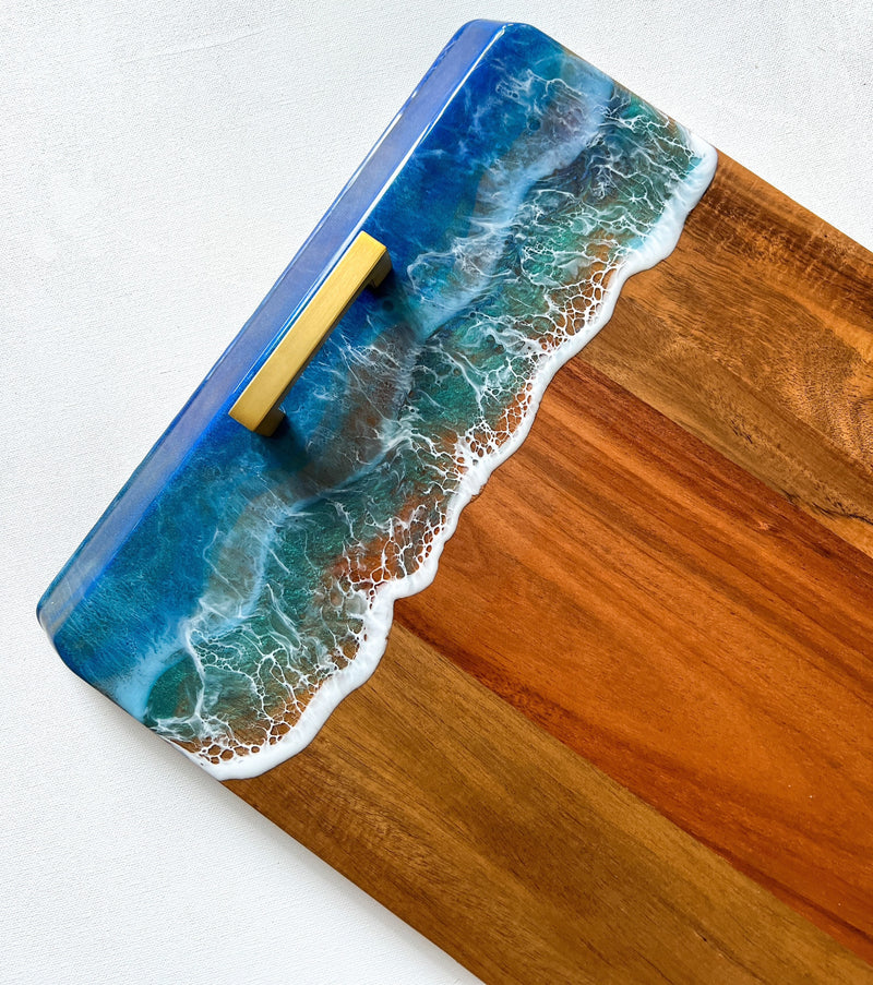 Ocean Wave Serving Tray & Charcuterie Board